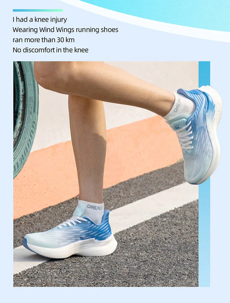 Wind Wings Breathable Speed Running Shoes Men Sports Casual Women Sports Shoes Light Men Outdoor Jump Rope