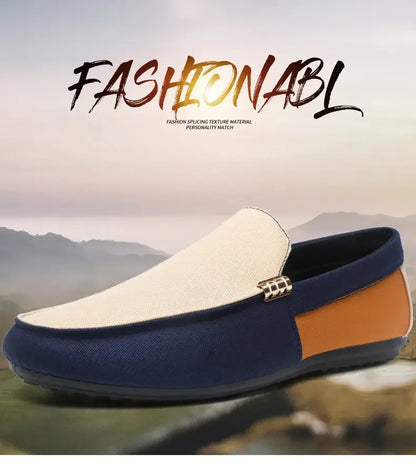 Business Shoes Fashion Casual Shoes Man Luxury Leather Loafers Breathable Slip on Male Boat Shoes Moccasins Driving Shoe