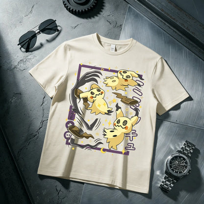 Graphic T-shirt Man Women 2026 Summer Y2k Oversized Casual Short Sleeve Tee Top Parent-child Clothing Streetwear