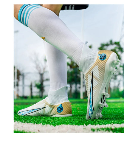 Professional Football Boots Men Soccer Shoes Society Football Cleats Ultralight Training Soccer Sneakers Men Outdoor Sports Shoe