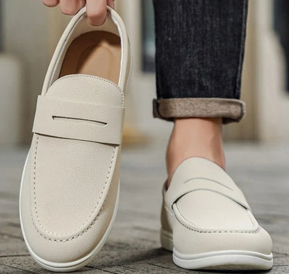 New British style breathable men's loafers fashion youth casual single shoes driving shoes