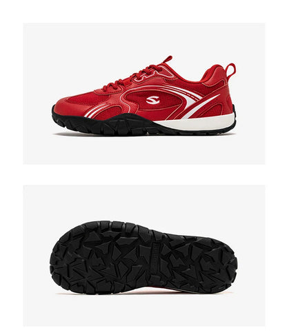 Unisex Wide Toe Barefoot Shoes Minimalist Retro Walking Sneakers Hiking Trail Running Shoes for Men Women