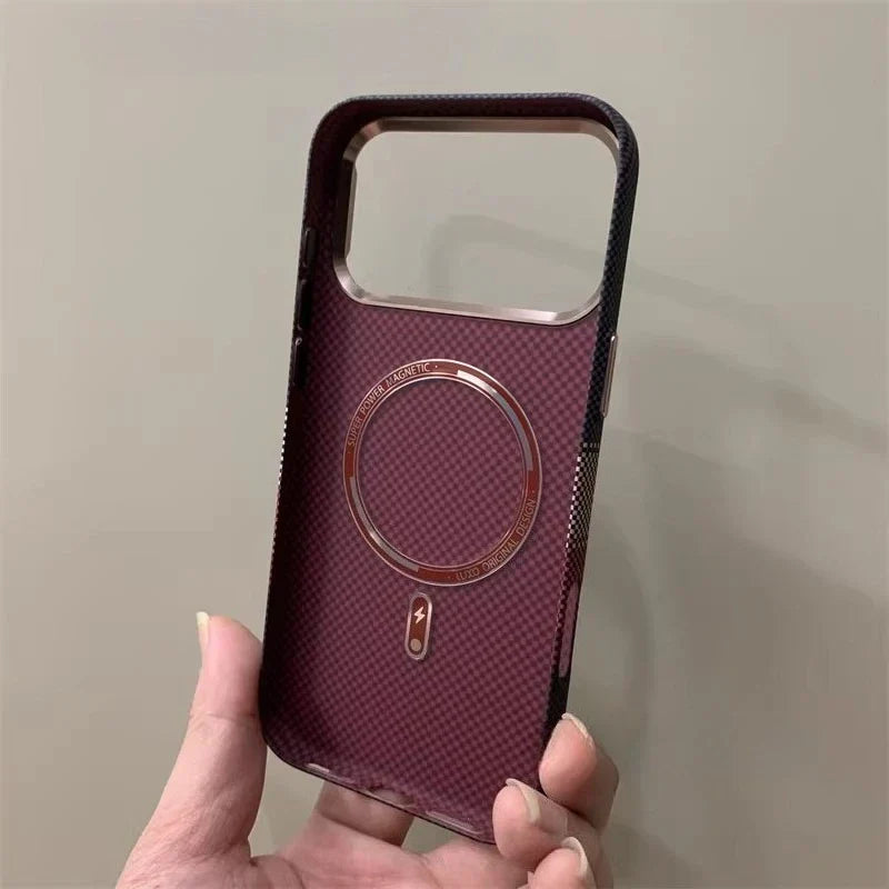 River Mountains Magnetic Phone Case for iPhone 15 16 17 Pro Max Magnets Charging Back Cover Camera Lens Protection Shell Coques