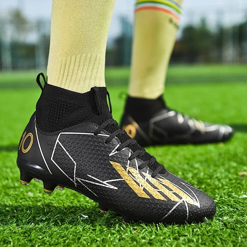 New Unisex Football Boots Professional Non-slip Soccer Shoes Outdoor Drop Shipping Futsal Match Training Sport Sport Sneakers
