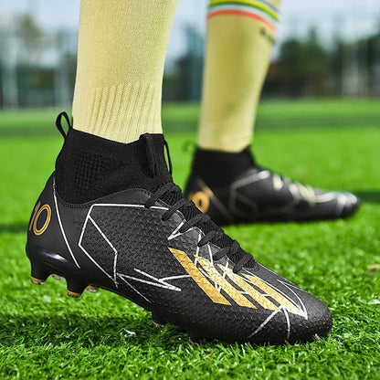 New Unisex Football Boots Professional Non-slip Soccer Shoes Outdoor Drop Shipping Futsal Match Training Sport Sport Sneakers