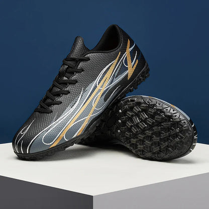 Large Size 46 47 Football Shoes for Men Training Sports Matches Artificial Grass TF Spike Cross-Border Shoe Male Footwear