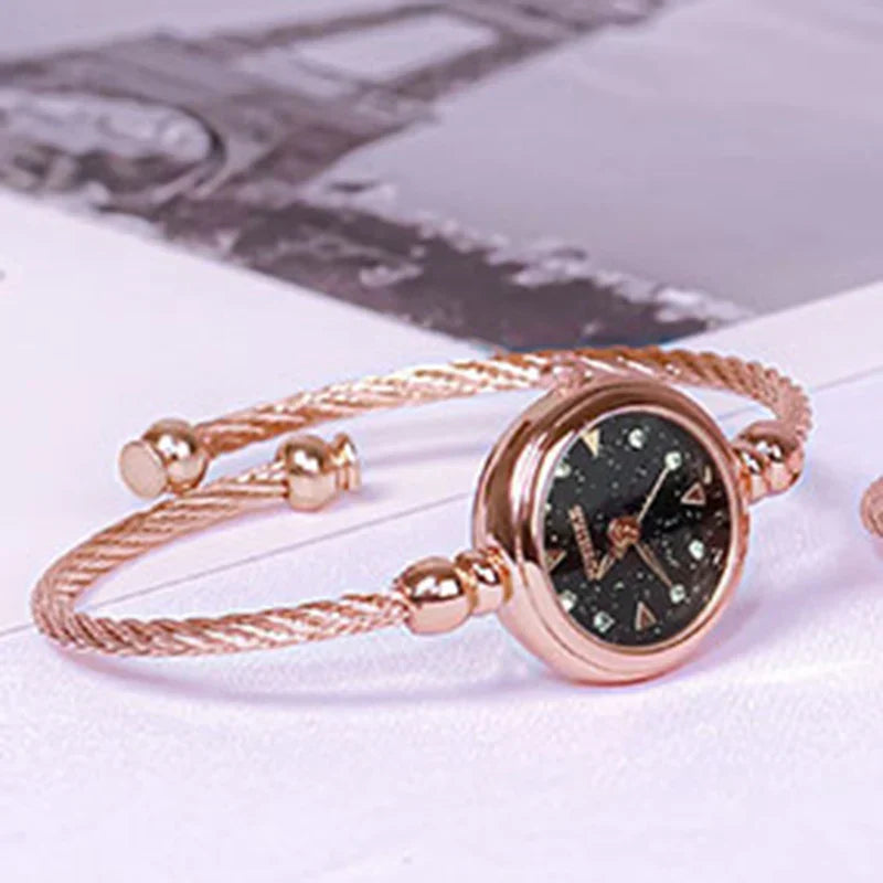 Fashion Luxury Women's Watch Gold Fine Strap Ladies Watch For Bracelet Montre Femme Female Wrist Watch Women Clock Relojes