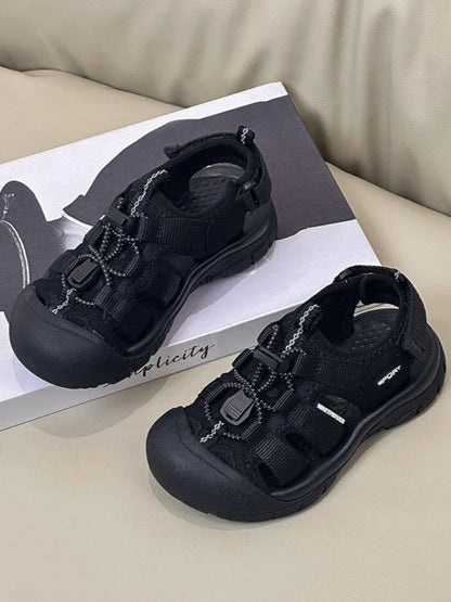 Boys Closed-Toe Sandals 2026 Summer New Arrivals Kids Casual Sneakers Non-Slip Soft Sole Beach Walking Shoes