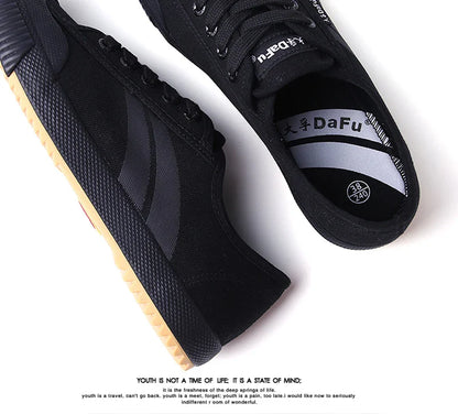 Original Kungfu Shoes Improved Version Sneakers Men Women All Black Shoes
