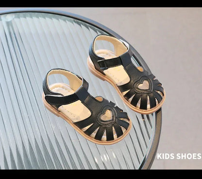 Children Summer Sandals Girls Roman Style Beach Shoes Baby Girls Hook Loop Flats Kids Gladiator Sandals Size 21-30