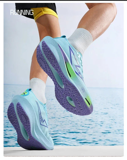 Running Shoes Speciality Carbon Board Marathon Men Sports Breathable Lightweight Women's Comfortable Athletic Sneakers