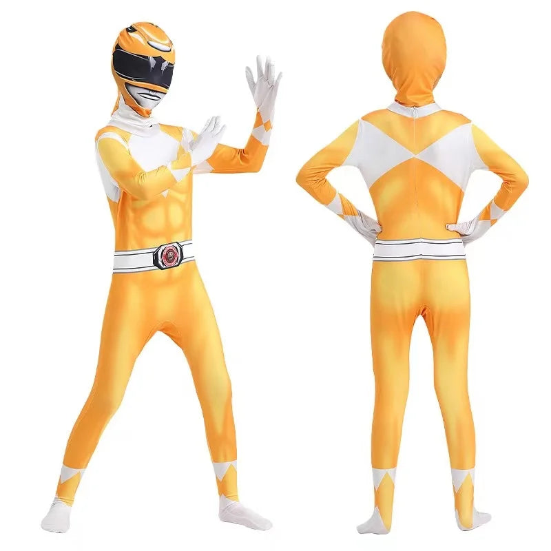 Adult Morpher Superhero Samurai Sentai Shinkenger Cosplay Fantasia Halloween Costume Mask for Men