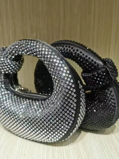 2025 Luxury New Elegant Purse Luxury Rhinestone Party Mini Bag Handbag Purse For Women