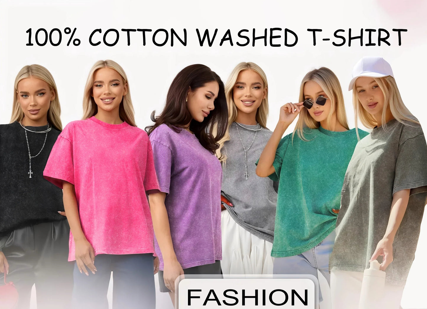 Lemon Fruit Design Women Washed T-Shirts Y2K Casual T Shirt Summer Hip Hop Top Cotton Loose Short Sleeve