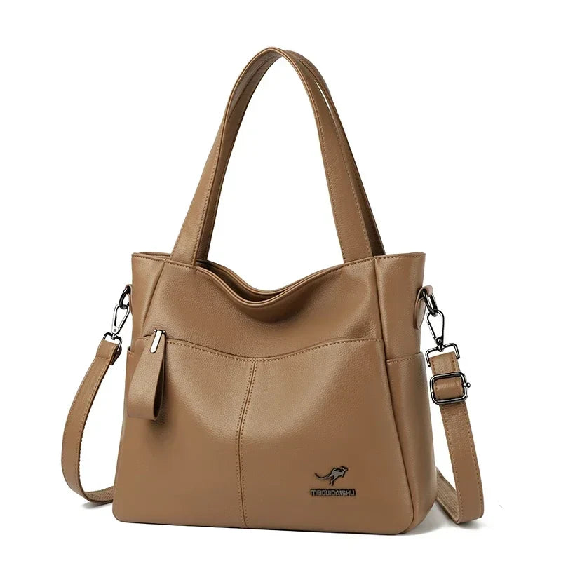 Genuine Brand Soft Leather Ladies Handbags Luxury Designer Shoulder Bags  New Classic High Quality Crossbody Bags for Women