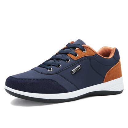 2025 New lightweight casual sports shoes, men's plaque-sized running shoes, loafers, walking and outdoor hiking shoes