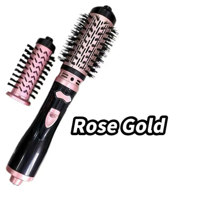 Electric Hot Air Brush 2-in-1 Curling Comb Constant Temperature Hair Dryer Wave & Straightening Tool