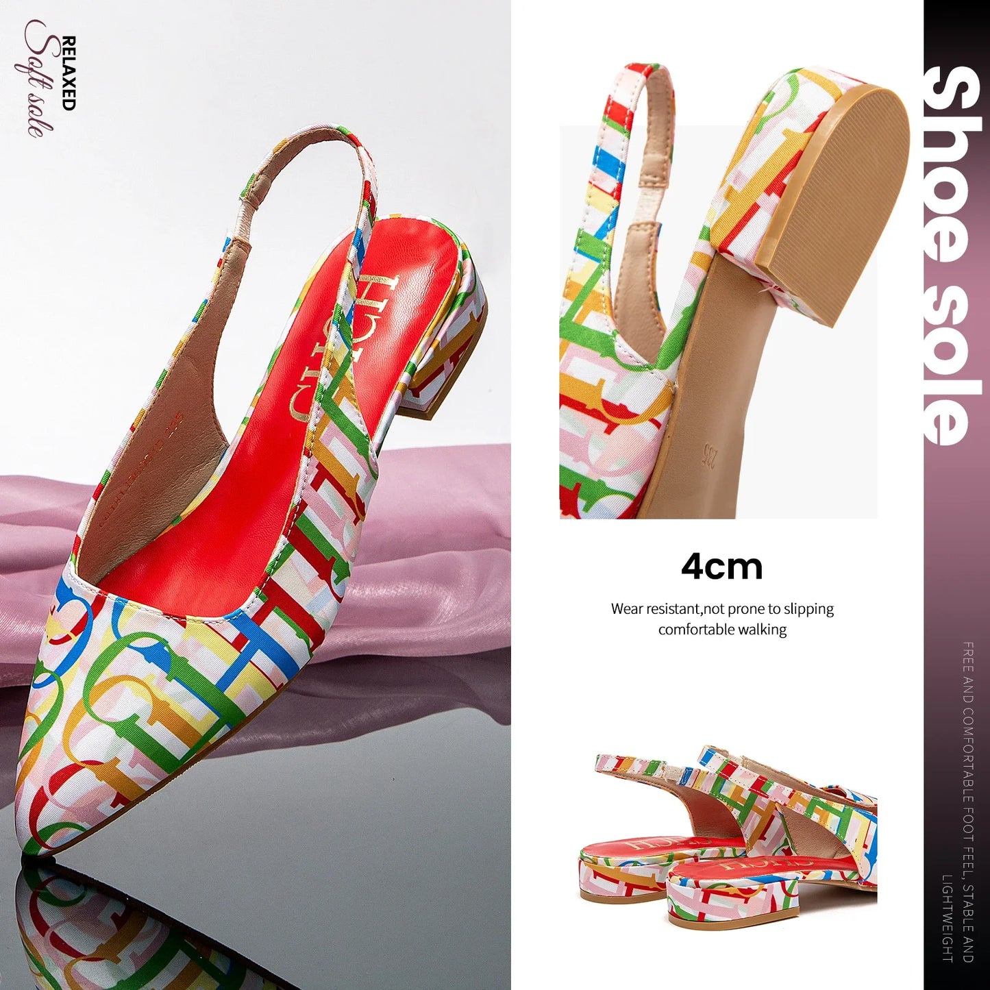 Sandals Light Luxury  Design New Women's Flat Bottom Summer Low Heel Ankle Strap Sandals Open Toe Sexy Travel Party Sandals