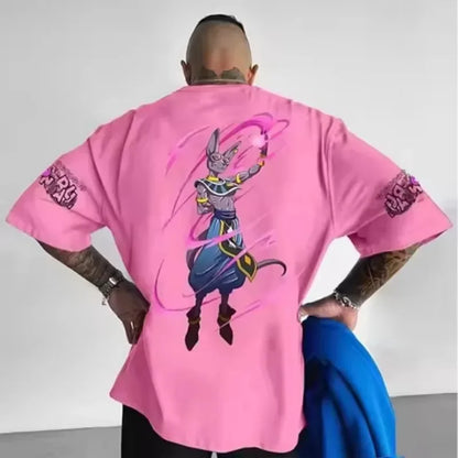 T-Shirt Summer New Men's and Women's Casual Versatile Harajuku Plus Size Short Sleeve Top