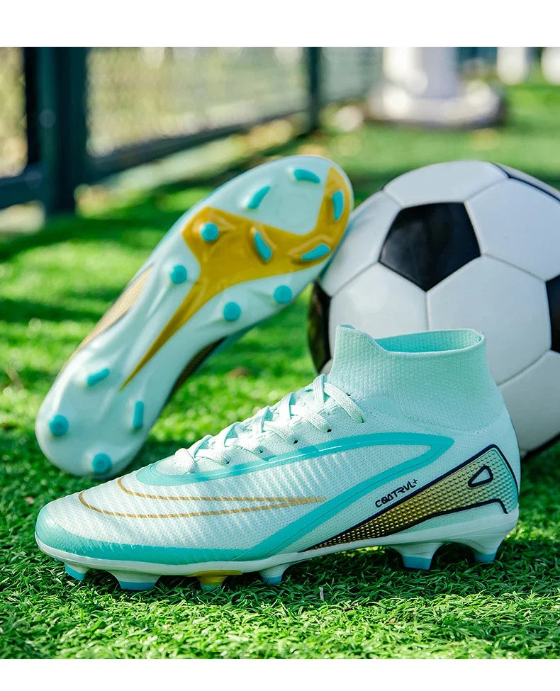 New Men Soccer Shoes Cleats Football Boots Professional Women Unisex Ultralight Match Grass Futsal High-quality TF/FG Sneakers