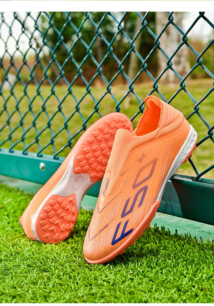 New Men Soccer Shoes Cleats Grass Futsal Comfortable Turf Football Boots Sports Ultralight FG/TF Non Slip Indoor Adult Sneakers