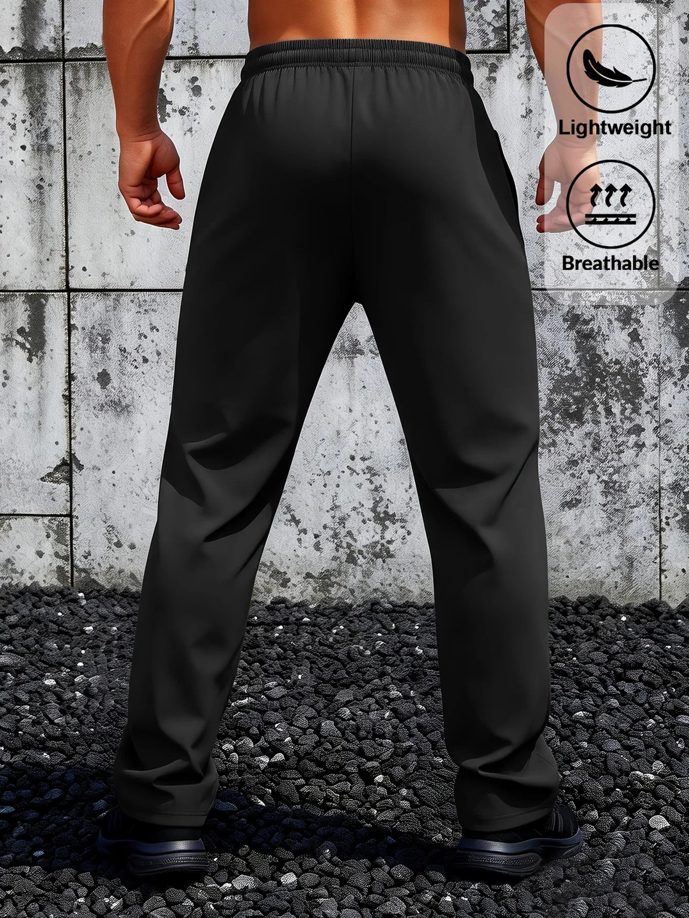 Mens Joggers Pants Men Gift Ice Silk T Shirt Quick Drying Summer Clothes Football Baggy Man Men's Sweatpants Fishing Trousers