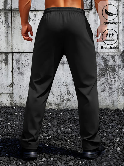 Mens Joggers Pants Men Gift Ice Silk T Shirt Quick Drying Summer Clothes Football Baggy Man Men's Sweatpants Fishing Trousers