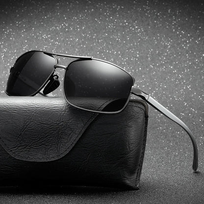 Fashion Photochromic Polarized Sunglasses Men Women Vintage Square Sun Glasses Man Brand Designer Driving Fishing UV400 Eyewear