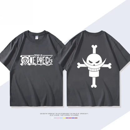 Printed Short Sleeve T-shirt Men's Women's Fashion Loose Cotton Top