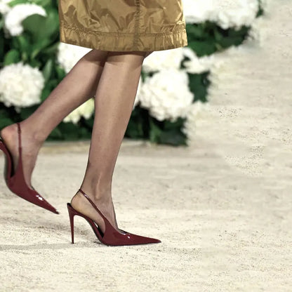 2026 High-heel 9.5 cm Women's Sandals Shoes for Women Size 34-43 New Fashion Pointed Summer Women Shoes Sandalias De Mujer