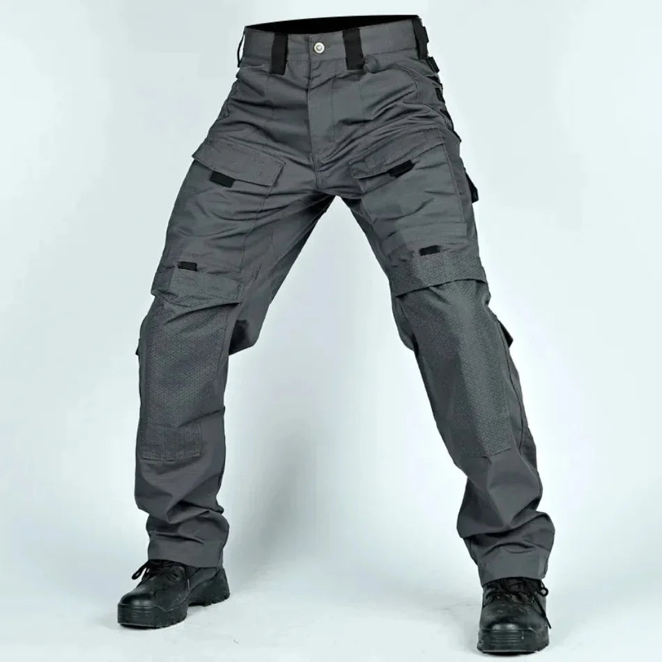 Tactical Pants Men Multi-Pocket Cargo Pants Casual Trousers Wear-Resistant Quick Dry Workwear Hiking Trainning Pant Loose