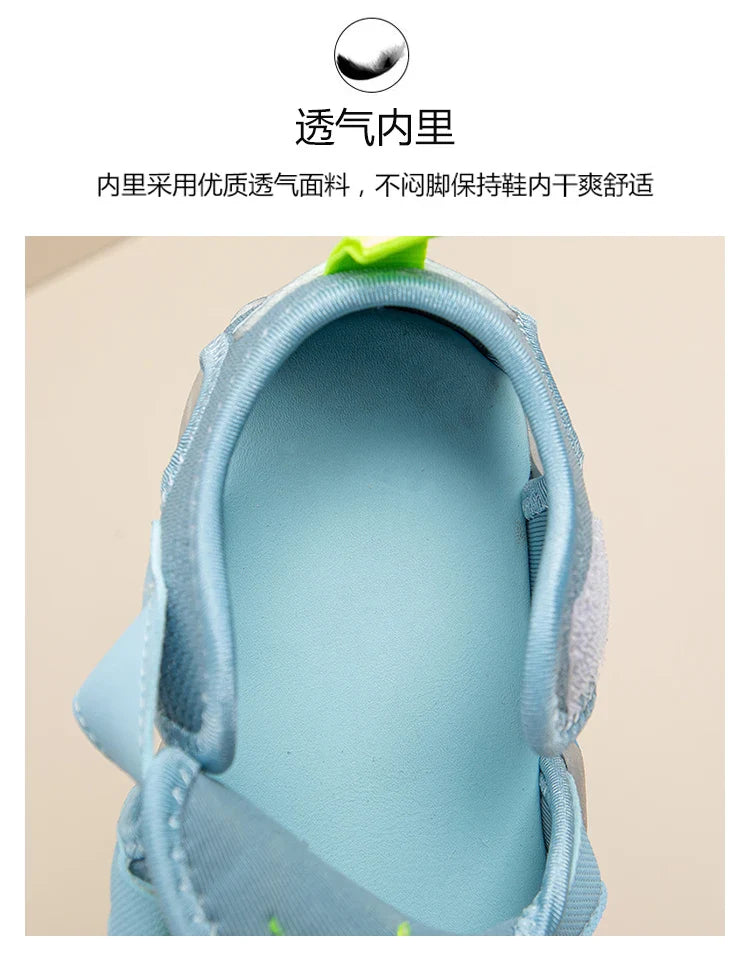 New Girls Sandals Children Water Shoes Cute Outdoor Non-slip Kids Sports Shoes Girls Boy Sandals Sneaker 4 To 12 Years