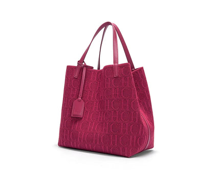 Fashionable Classic New Solid Color Outer Bag Women's Handbag Exquisite Handcrafted Weaving Large Capacity Handbag
