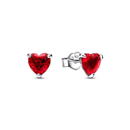 New 925 Silver Earring Shaped Circle Pearls Drop Earring Sparkling Bow Stud Earrings PandKK Original For Women Gift Fine Jewelry