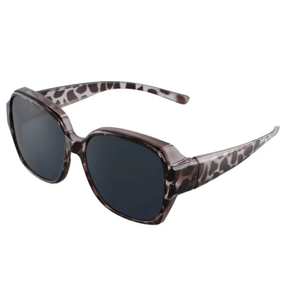 For Driving Riding That Can Be Worn over Other Glasses Wrap Around Square Shades Fit Over Glasses Sunglasses Polarized