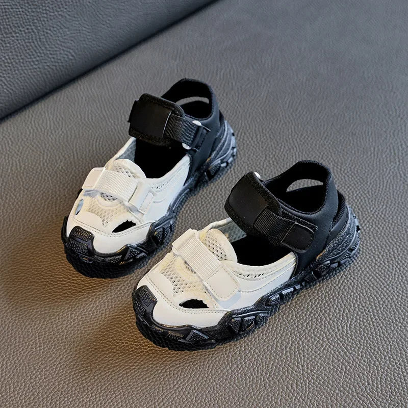 Children Shoes Sport Breathable Boys Sneakers Brand Kids Sandals for Girl Trainers PEclass Casual Child Flat Tennis Shoes E05313
