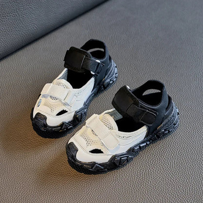 Children Shoes Sport Breathable Boys Sneakers Brand Kids Sandals for Girl Trainers PEclass Casual Child Flat Tennis Shoes E05313