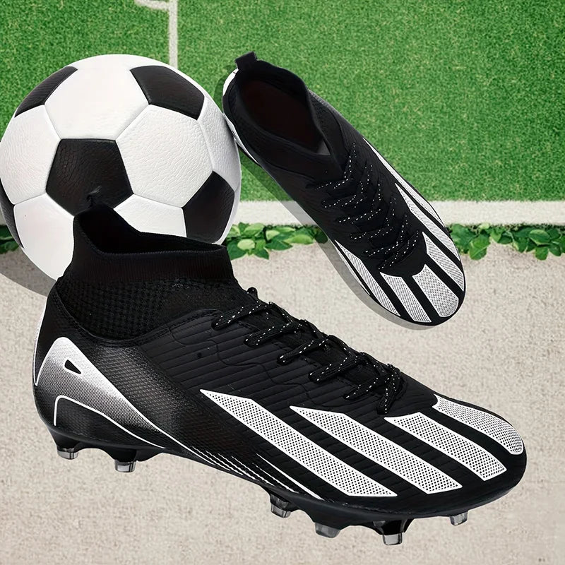 New Men Football Boots Cleats Boys Ultralight Sport Soccer Shoes Adult Professional Non-Slip Comfortable Training Match Grass