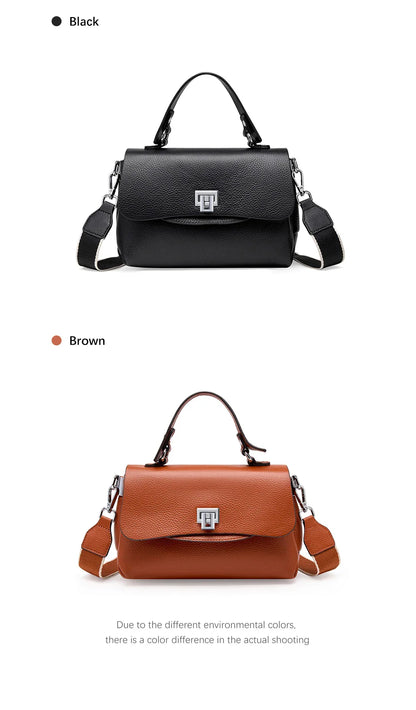 Women Genuine Leather Top-handle Bag Envelope Bags Luxury Designer Shoulder Handbag Ladies Elegant Crossbody For Ladies