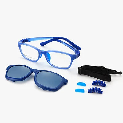 Sunglasses Polarized Clips On Glasses Child 0 Diopter Prescription Optic Myopia