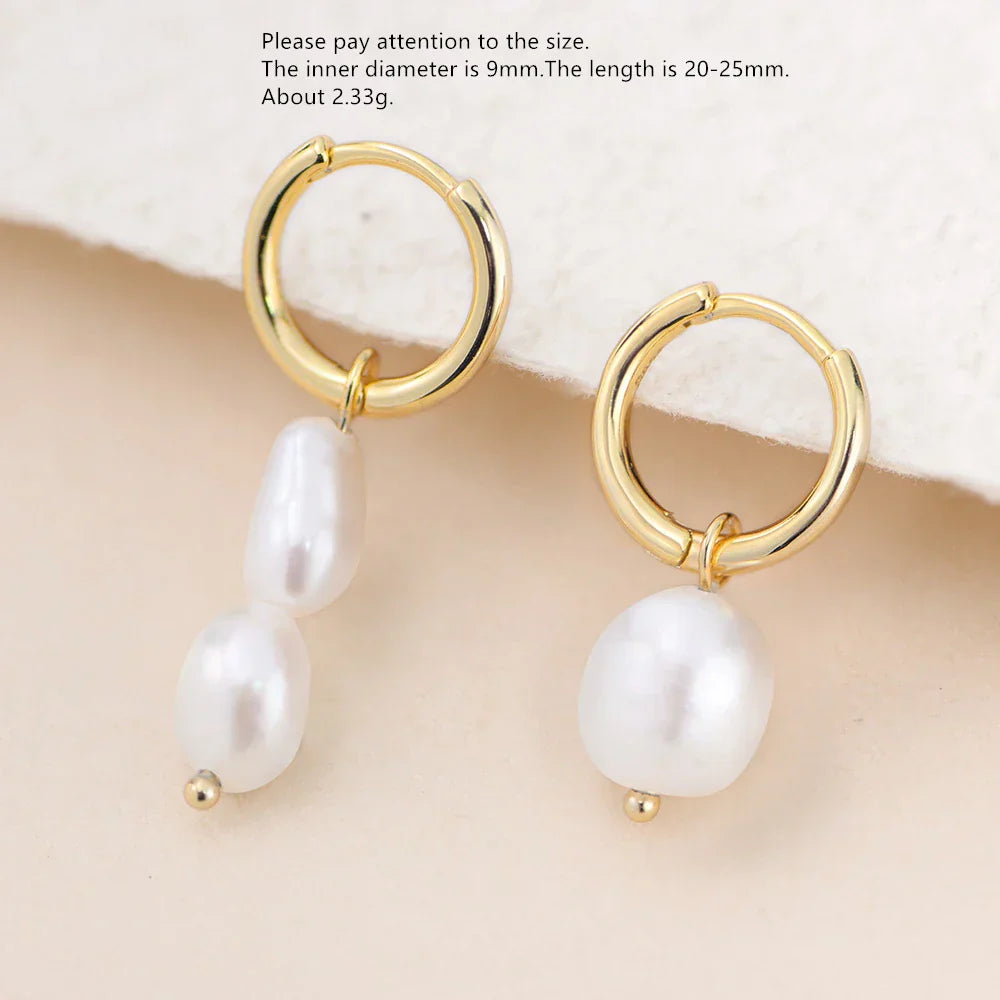925 Sterling Silver Earring Fashion Geometry Butterfly Zircon Asymmetry Pearl Drop Earring Simple Temperament Trend Women Ear Je