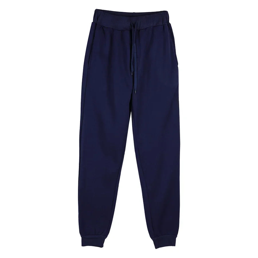 2025 New Joggers Sweatpants Men and Women Elastic Waist Lose Casual Trousers white beige pink yellow Hip Hop Mens Sweat Pants
