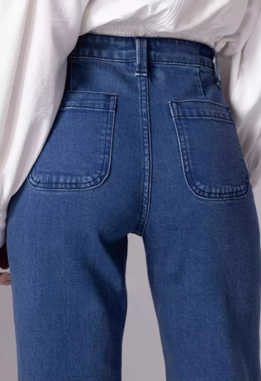 Korean-style American retro jeans
