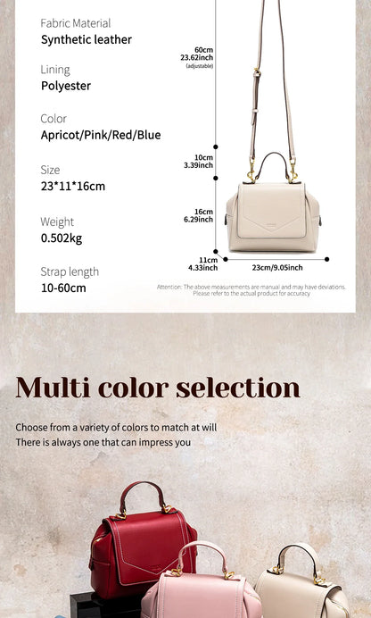 Women's Shoulder Bag Summer New Pink Crossbody Bag Magnetic Flip Cover Commuter Women's Bag