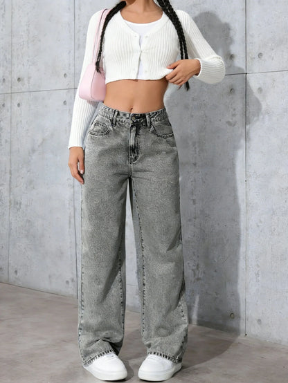 Gray Slim Tight Fit Jeans Pant For Man Original Y2k Drip Unisex Trendy Fashion Jeans No accessories or belts included