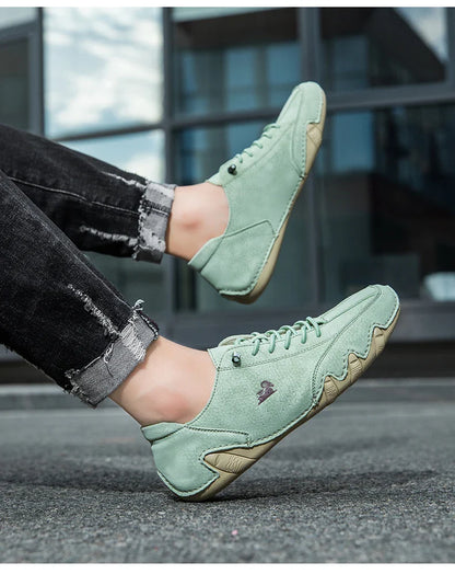 Men's shoes four season new plus size casual shoes fashion low-top soft sole breathable outdoor shoes men's sports walking shoes