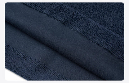 Autumn Winter New Oversize Comfortable Polar Fleece Hoodies Men Warm Logo Embroidery High Quality Sweatshirts