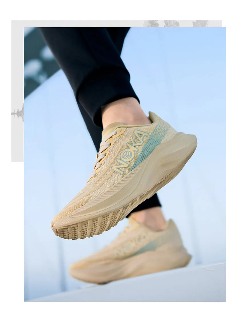 Men Women High Quality Light Running Shoes Cushion Training Shoes Lightweight Wear-Resistant Sneakers