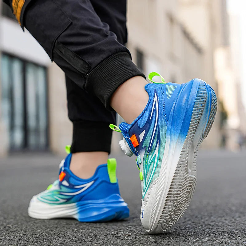 Children's basketball shoes field training non-slip comfortable running shoes light outdoor rest shoes boy sports shoes