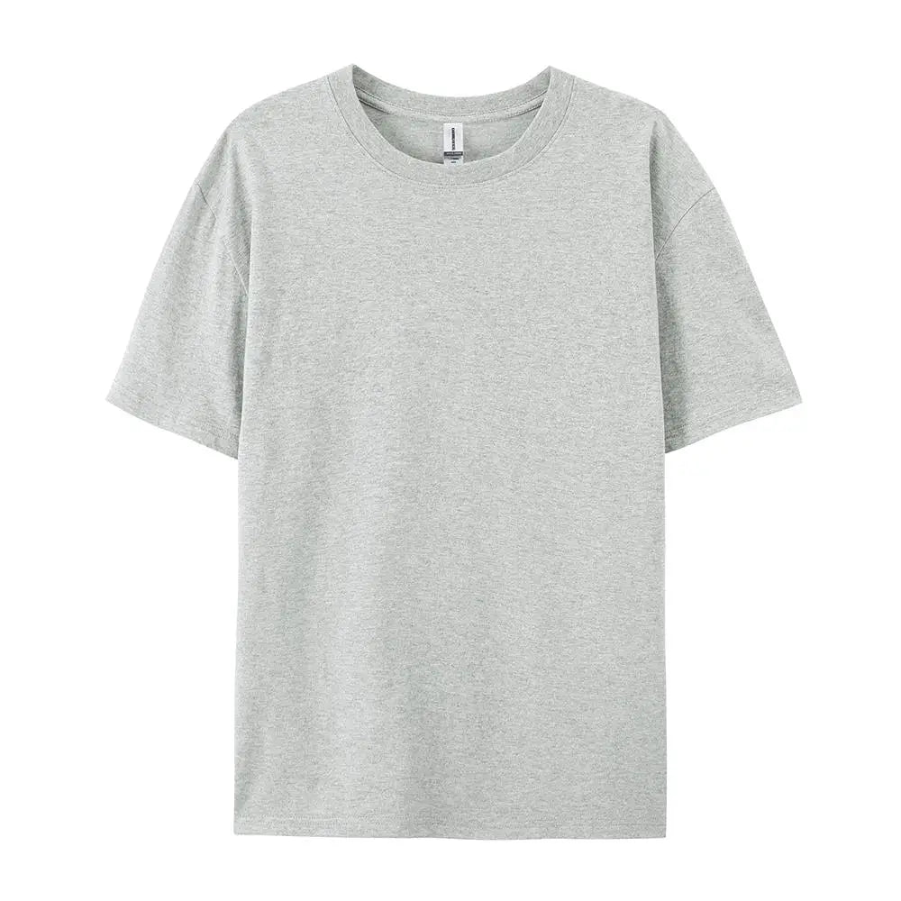 100% Cotton Solid T-shirts Women Sporty Short Sleeve Tees Fashion Casual White Black Clothing Loose O-Neck Female Summer Tops